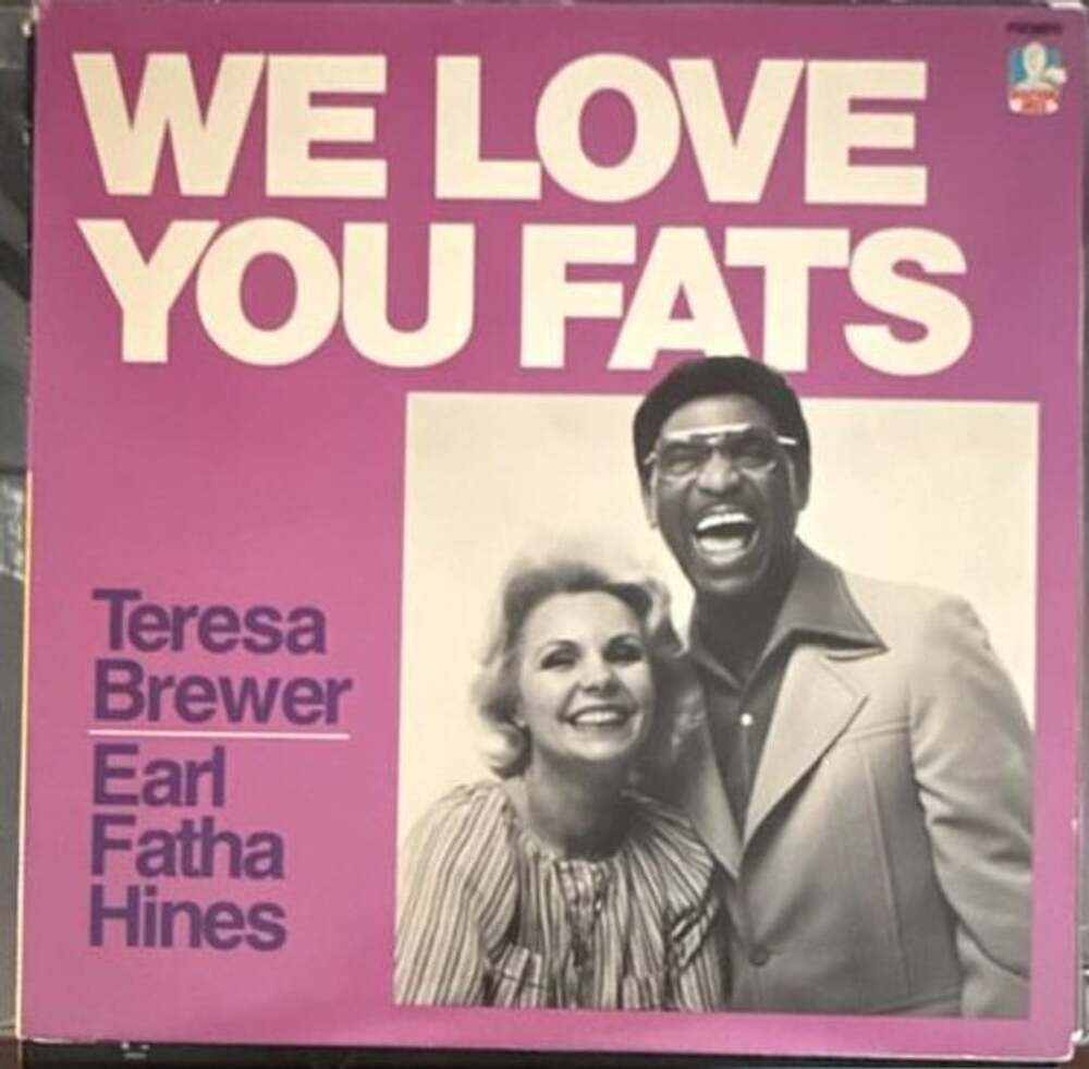 VG+/VG+: PROMO COPY Teresa Brewer & Earl Fatha Hines We Love You Fats LP